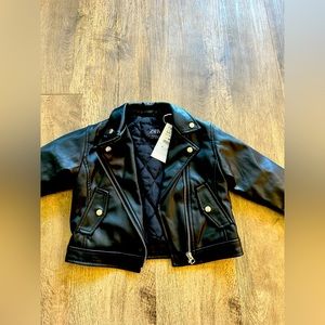 Zara Baby Leather Jacket